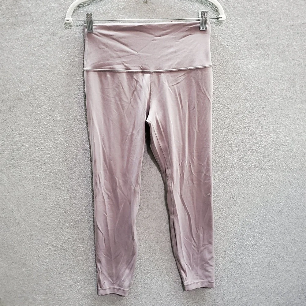 Lululemon Women Activewear Pants 8 Purple Align Leggings Cropped 24